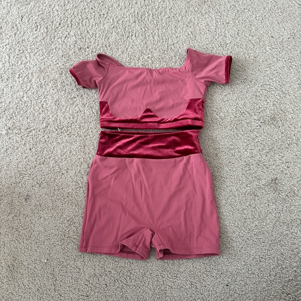 Charming Pink Kids Bodysuit Set